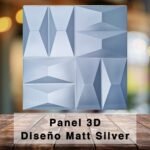 l.Panel 3D Matt Silver - Image 2