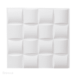 Panel 3D Tejido Blanco