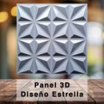 Panel 3D Estrella Gris - Image 3