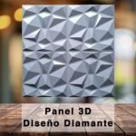 4d.Panel 3D Diamante Gris - Image 2