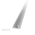 Unión Plata de Aluminio 8mm