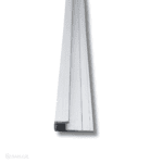 Terminal Aluminio Plata 8 mm