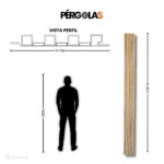Pérgola PVC Ciprés - Image 5
