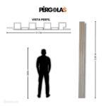 Pérgola PVC Haya - Image 5