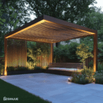 Pérgola De Exterior Teak - Image 5