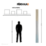 PERGOLAS 3D WPC MODERN GRAY (0.19 X 2.90MT) - Image 5