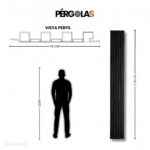 PERGOLAS PVC BLACK - Image 2