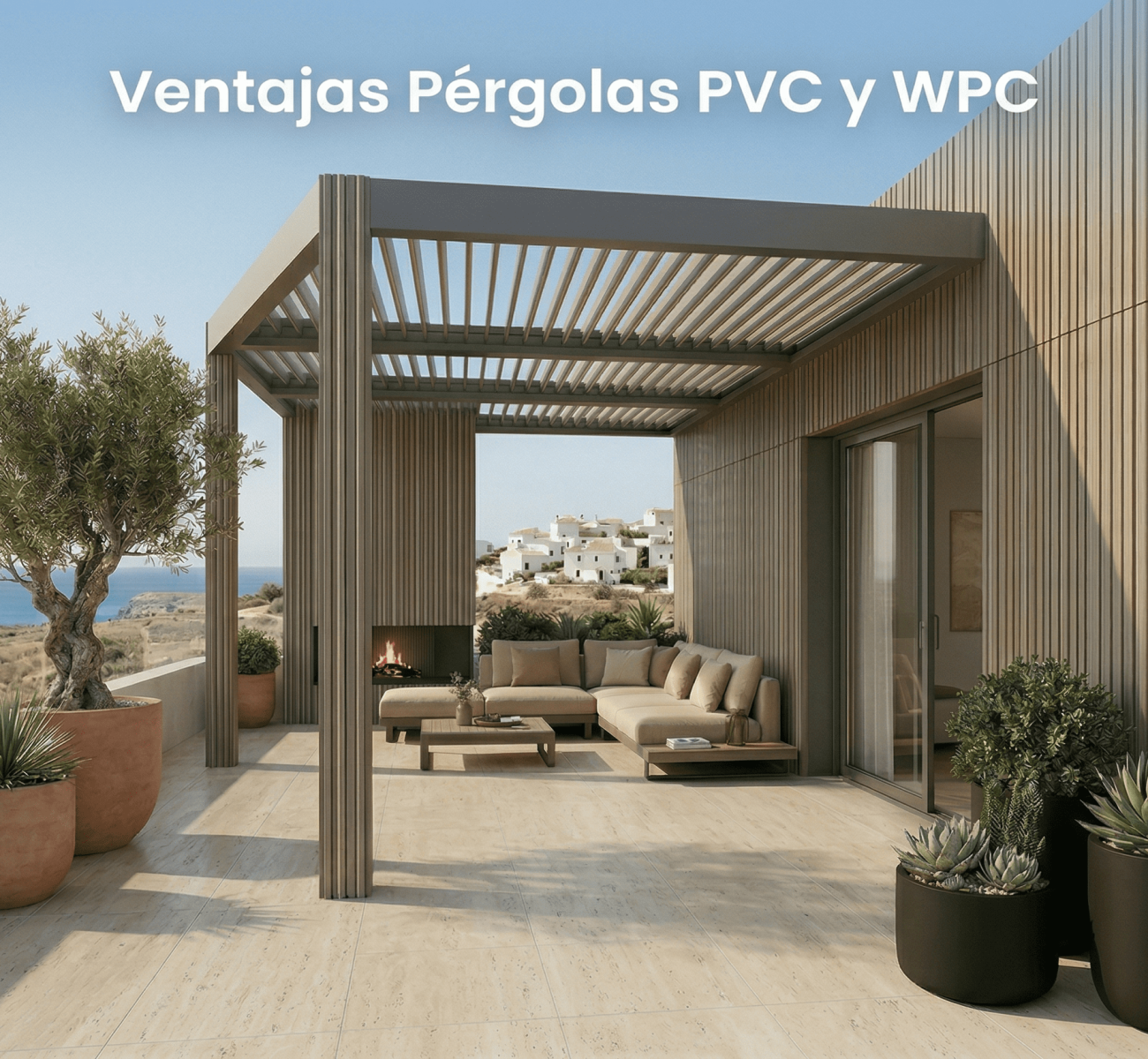 Ventajas Pergola PVC Y WPC